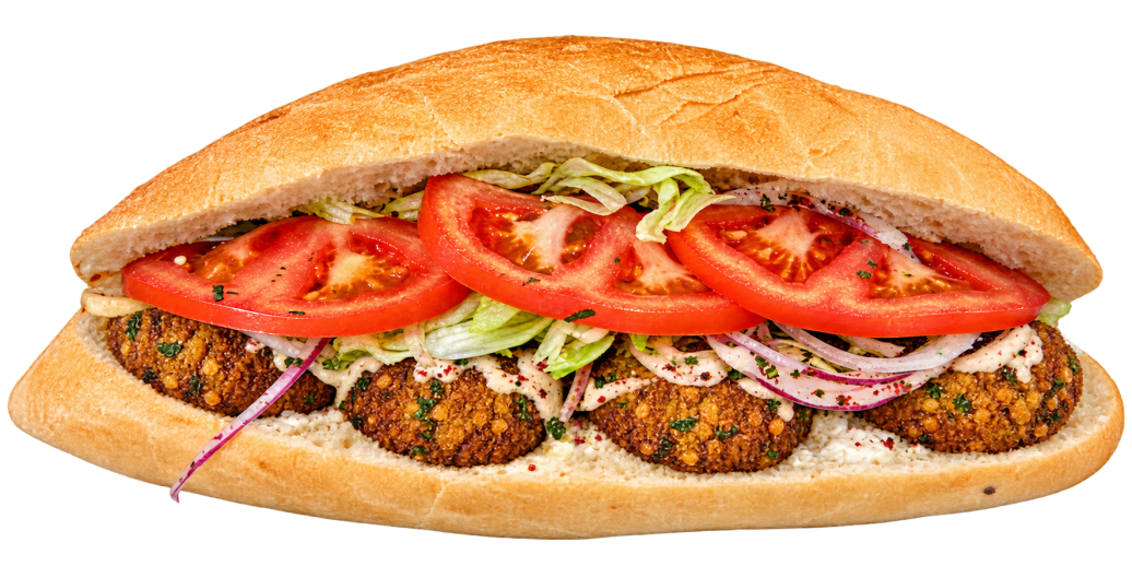 Falafel im Brot